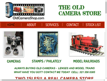 Tablet Screenshot of oldcamerastore.com